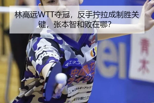林高远WTT夺冠，反手拧拉成制胜关键，张本智和败在哪？